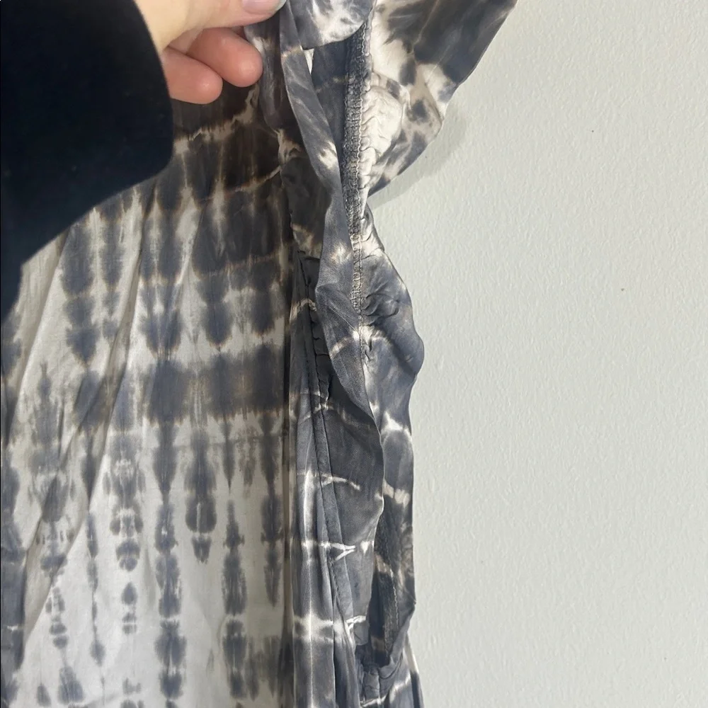 NWT STARK X Jill Dress Charcoal Vintage Dye Size Large